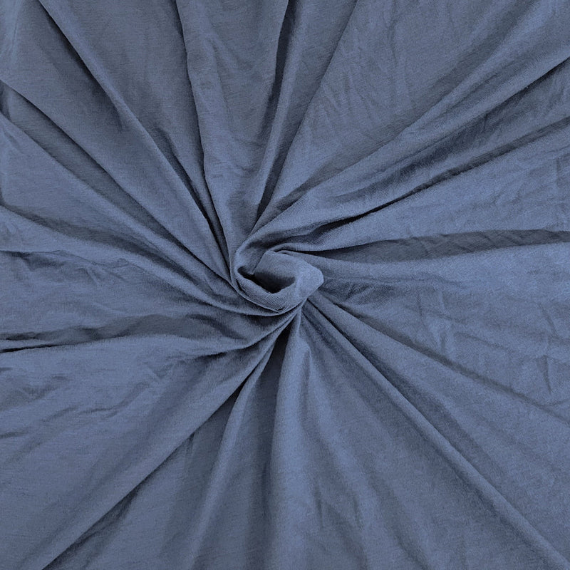 1 Yard Denim Micro Modal Spandex Jersey Fabric Soft Stretch Knit Material For Apparel