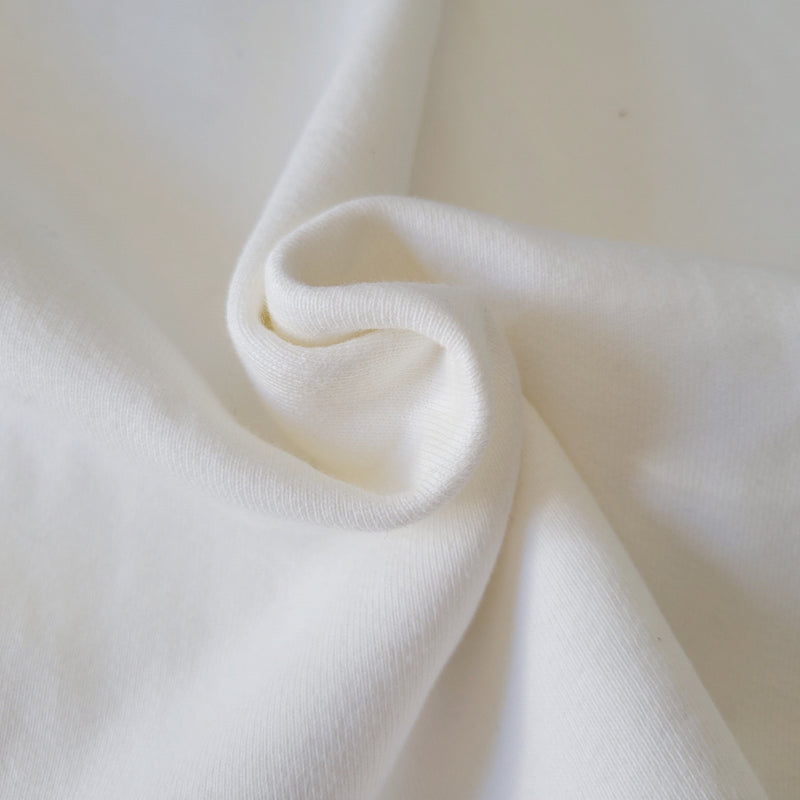 Cotton Sweatshirt Fleece Off White