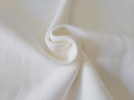 Cotton Sweatshirt Fleece Off White