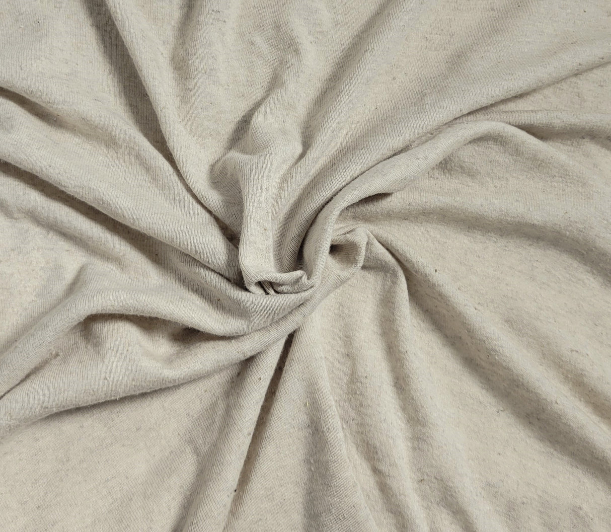 Linen Cotton Jersey Knit Natural
