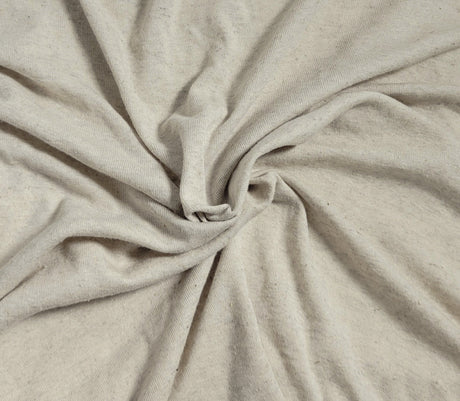 Linen Cotton Jersey Knit Natural