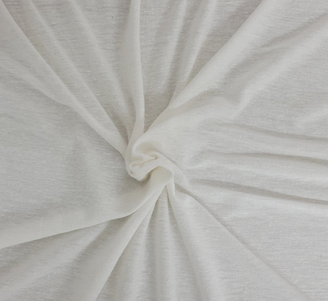 Linen Jersey Off White