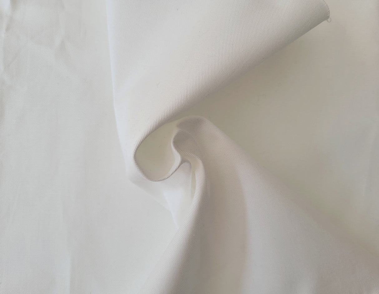 Cotton Spandex Twill PFD Off White
