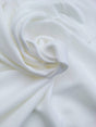 Cotton Spandex 1x1 Rib White
