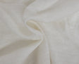 Linen Woven Fabric Off White 200 GSM