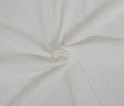 Organic Cotton Spandex Rib Knit Off White