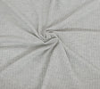 Rib Knit Ash Gray Organic Cotton Lyocell Spandex