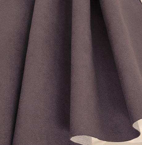 Vegan Suede Purple Backed Fabric