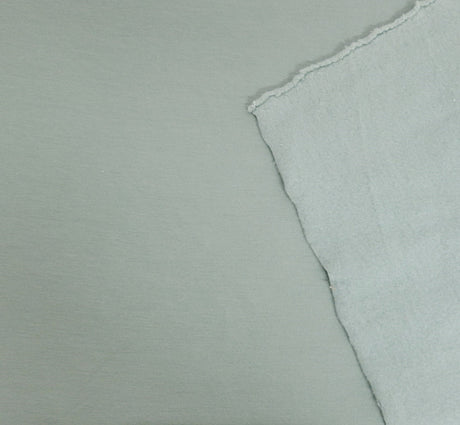 Micro Modal Cotton Spandex Fleece Sage