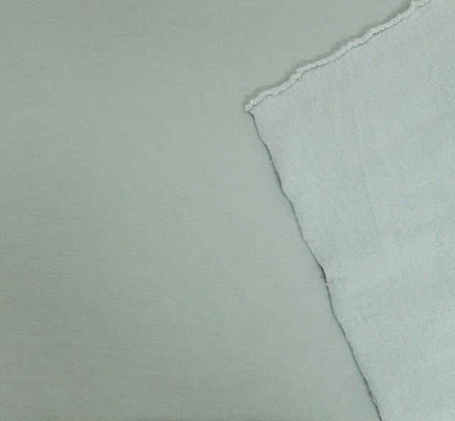 Micro Modal Cotton Spandex Fleece Sage