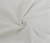 Cotton French Terry Knit Bright White