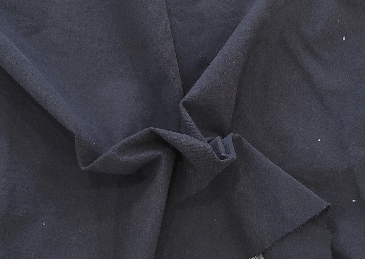 Cotton Twill Spandex Midnight Navy