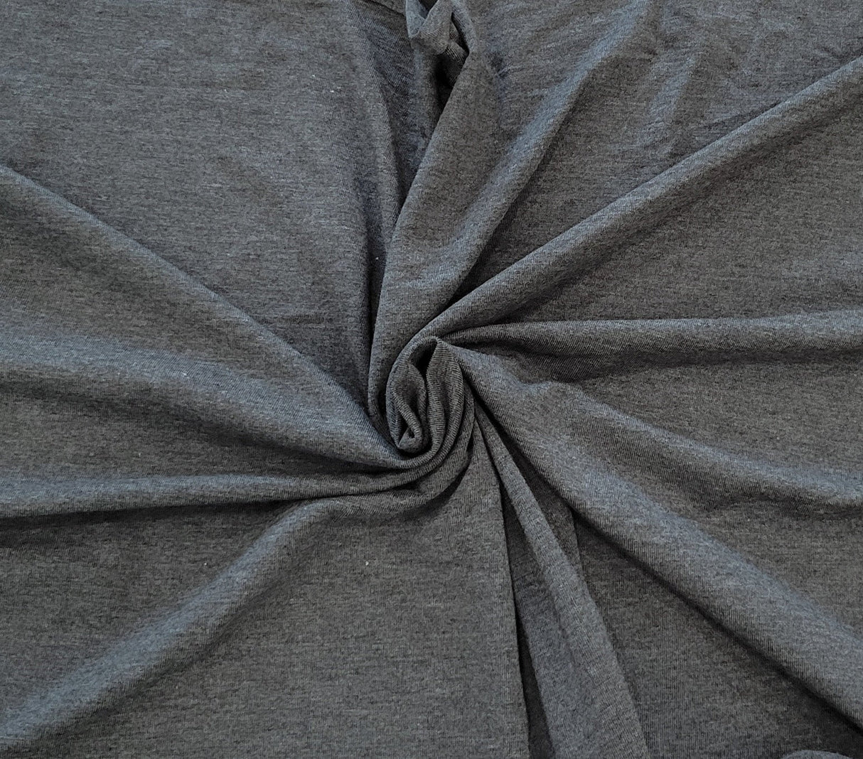 Organic Cotton Tencel Jersey Charcoal