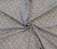 Crochet Lace Gray Cotton Knit