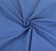 Cotton Blend Poplin French Blue