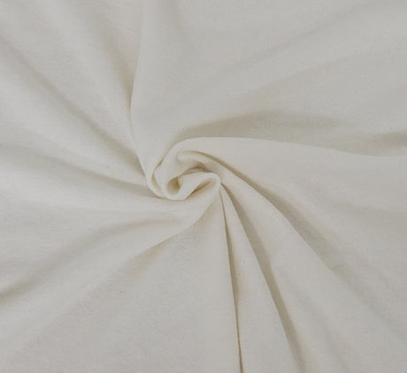 Linen Jersey Knit Off White 340GSM