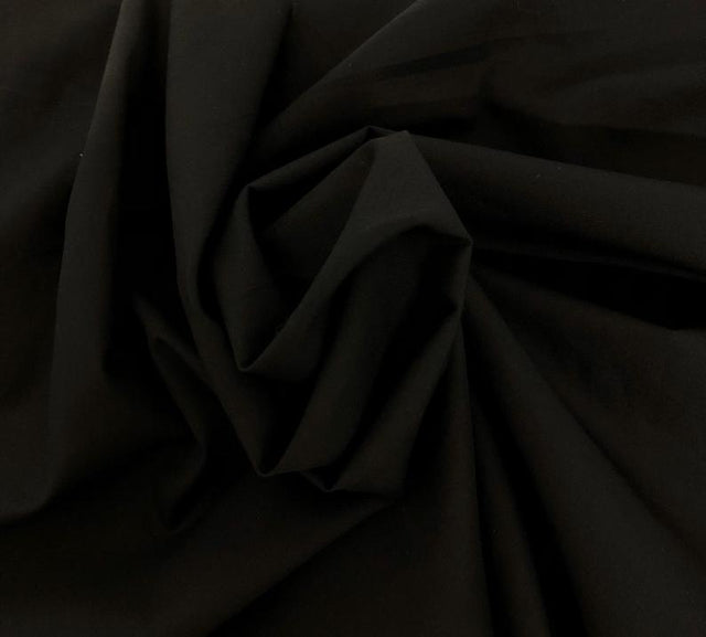 Cotton Poplin Black