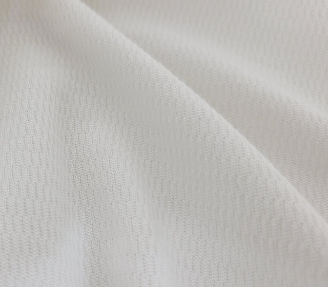 Thermal Knit Cotton Blend Off White