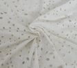 Eyelet Cotton Jersey Knit White
