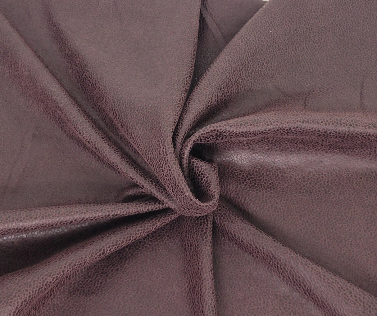 Stretchy Vegan Soft Leather Plum