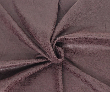 Stretchy Vegan Soft Leather Plum