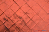 Taffeta Pintuck Fabric - 4" X 4" Diamond Pattern, 58" Width, Multiple Colors (1 Yard)