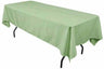 Polyester Rectangular Tablecloth 60x144 Inch – Durable Reusable Table Linen for Weddings, Parties, Banquets & Events