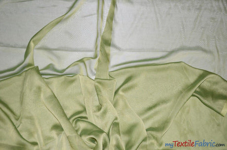 Two Tone Chiffon Polyester Fabric - Iridescent Sheer, 58/60" Width, Multiple Colors (Yards, Bolts, Sample Swatch)