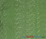 Polyester Cotton Eyelet Embroidery Fabric - One Side Scallop, 45" Wide, Multiple Colors (1 Yard)