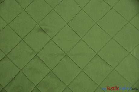 Taffeta Pintuck Fabric - 4" X 4" Diamond Pattern, 58" Width, Multiple Colors (1 Yard)