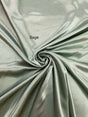 Crepe Satin Polyester Fabric - Sage, 58" Width (1 Yard)