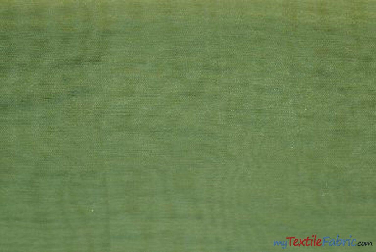 Crystal Organza Polyester Fabric - Sparkle Sheer, 58/60" Width, Yards & Bolts (1 Yard)