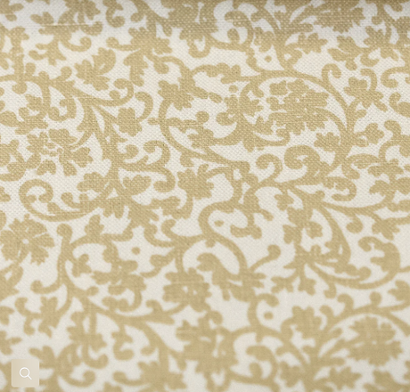 Printed Linen Sage Novelty Fabric
