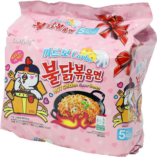 Samyang Carbonara Spicy Chicken Noodles