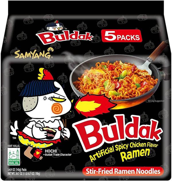 SAMYANG HOT CHICKEN FLAVOR RAMEN NOODLES 700G