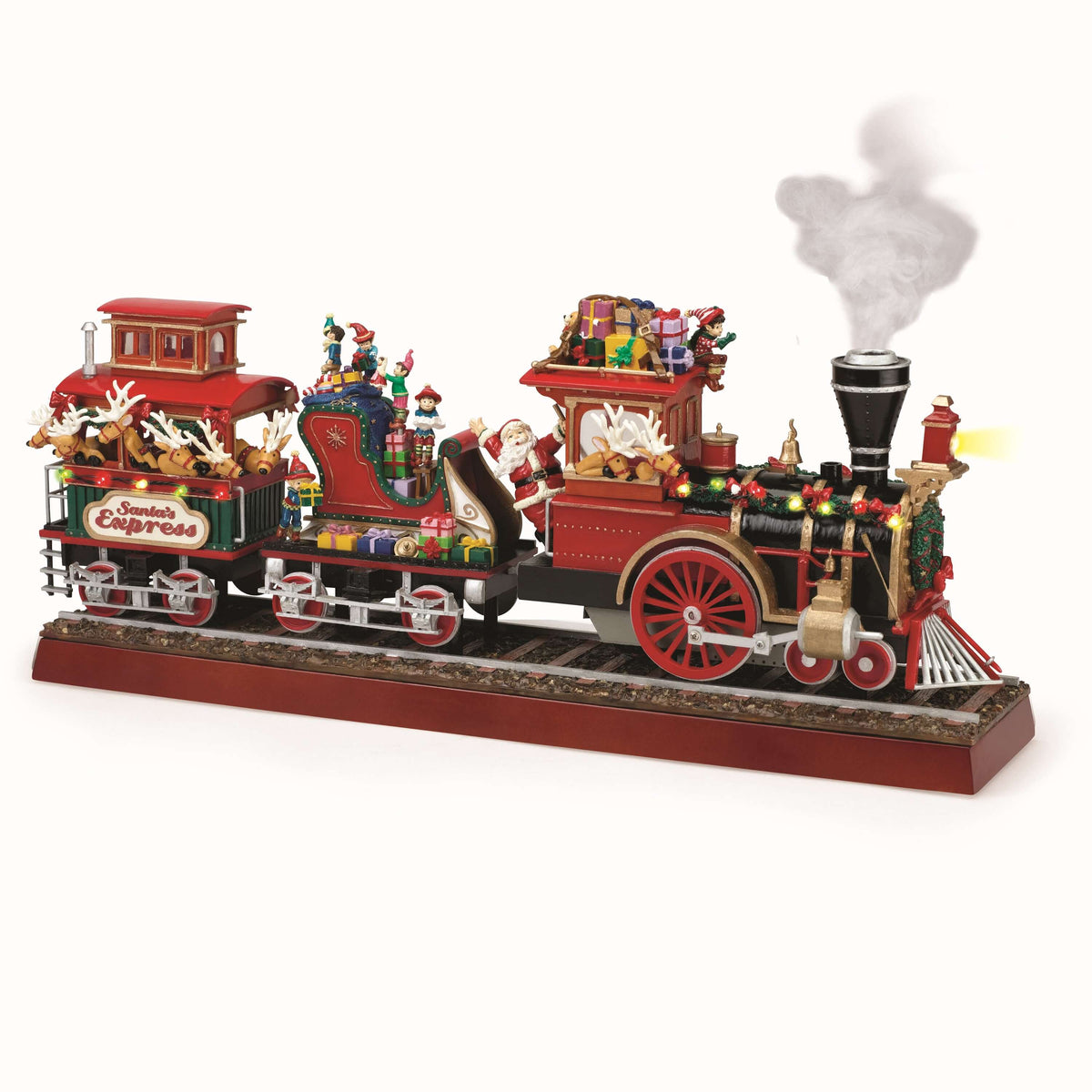 16" Mr. Christmas Animated Santa's Express Train