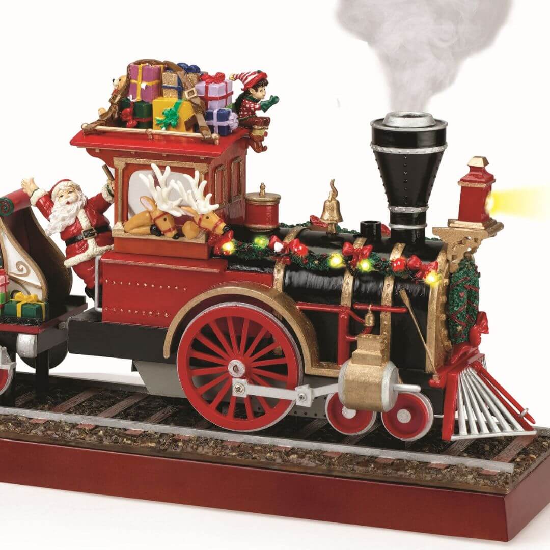 16" Mr. Christmas Animated Santa's Express Train