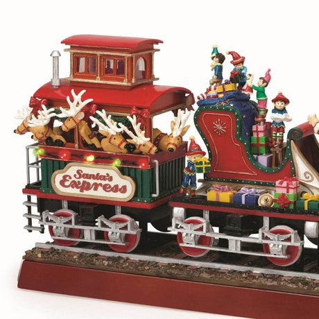 16" Mr. Christmas Animated Santa's Express Train