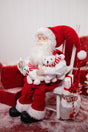 14” Santa in Chair With Bears