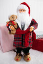 18" Santa in Pajamas Figurine