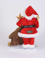 Lighted Nativity Santa