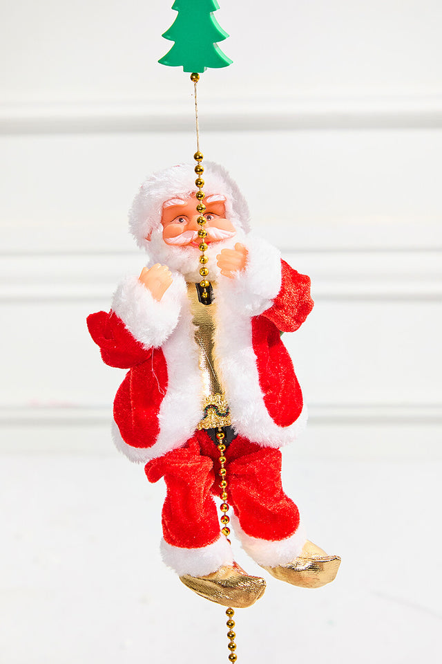 43" Tall Climbing Santa on Rope