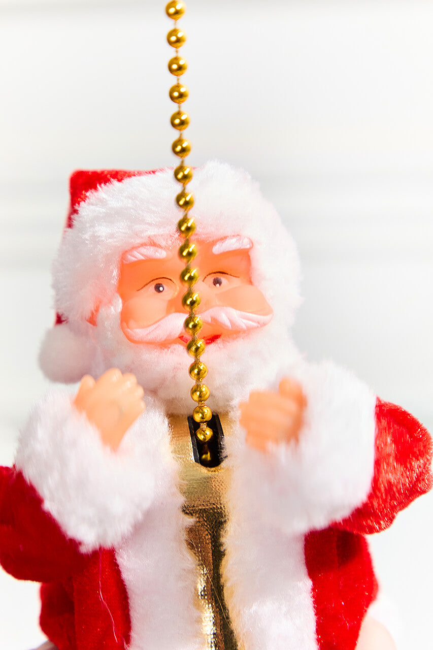 43" Tall Climbing Santa on Rope