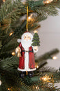 3” Resin Santa With Toys Ornament