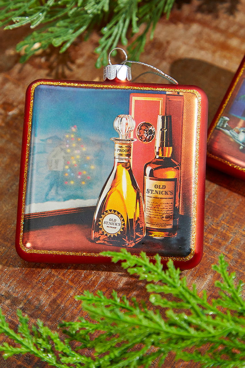 4" Old Saint Nick's Bourbon Ornament