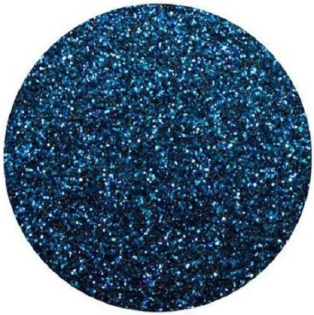 Glitter Vinyl Heat Transfer Vinyl Fabric - Sapphire, Glitter, 20" H x 12" W (Foot)