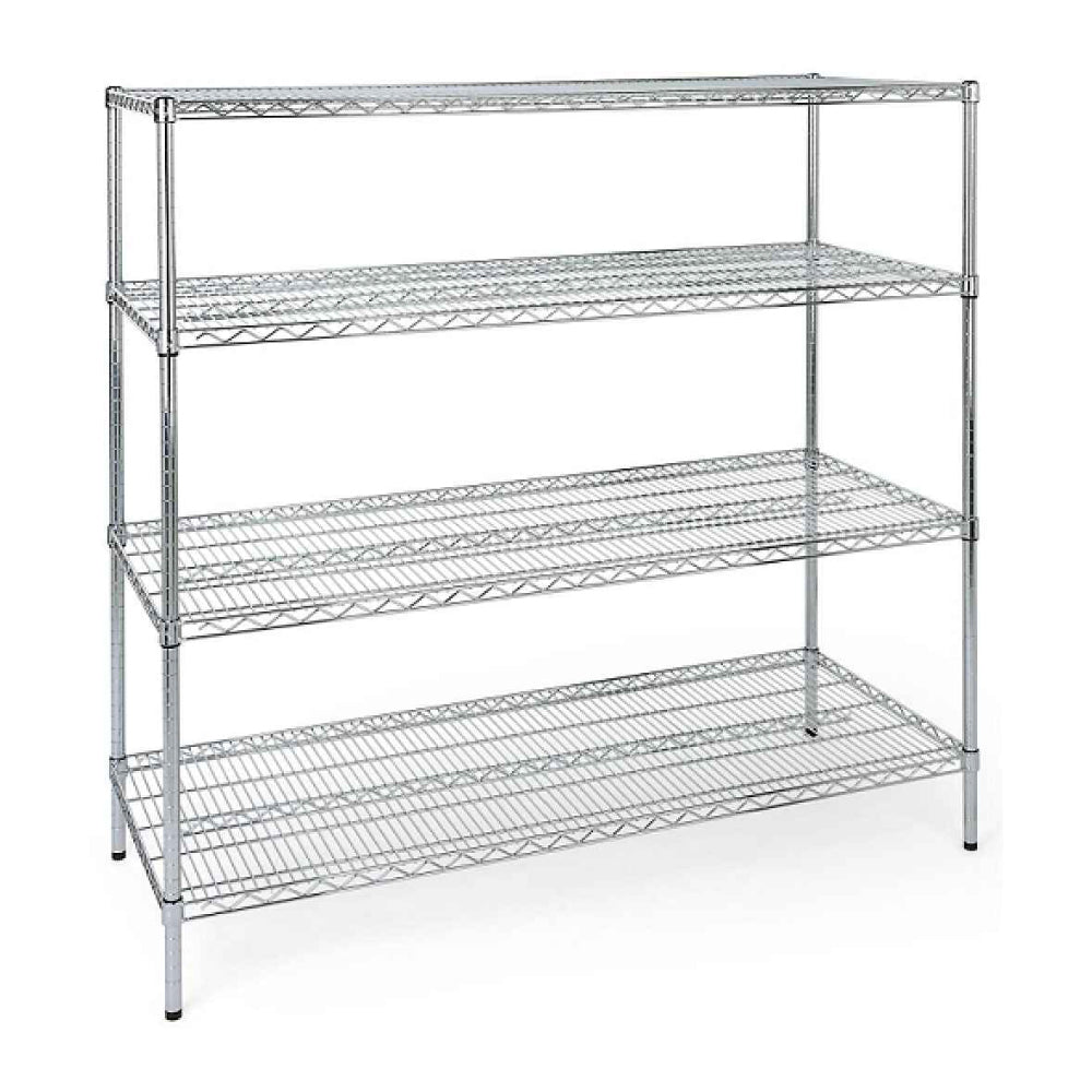 Sapphire Wire Shelving Set, 18" x 48"