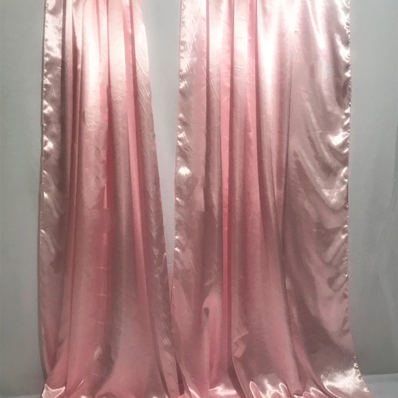 Satin Backdrops Polyester Satin Fabric - Shiny, Multiple Colors, 10' Width