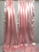 Satin Backdrops Polyester Satin Fabric - Shiny, Multiple Colors, 10' Width