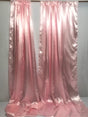 Satin Backdrops Polyester Satin Fabric - Shiny, Multiple Colors, 10' Width